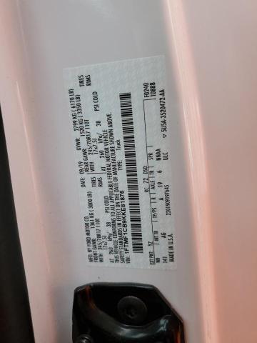 2019 FORD F150 1FTMF1CB9KKE81876