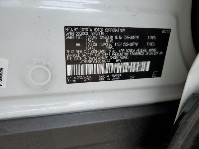 VIN JTME6RFV0PD548773 2023 TOYOTA RAV4 no.13