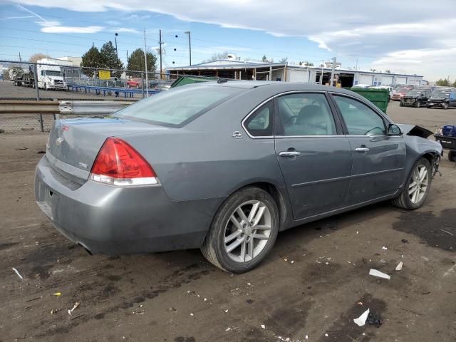 CHEVROLET IMPALA LTZ 2008 gray sedan 4d flexible fuel 2G1WU583381256796 photo #4