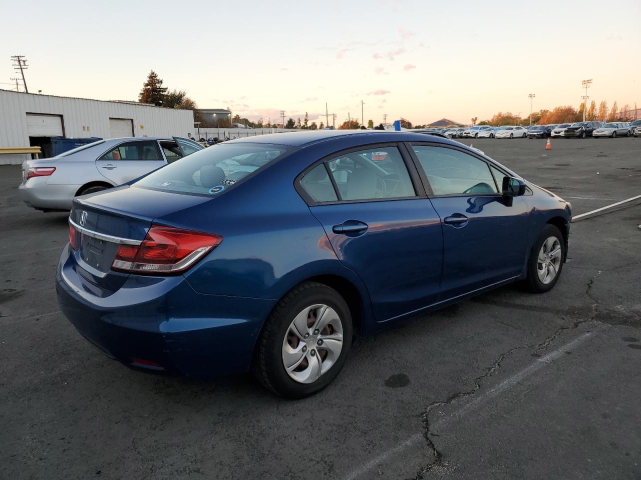 Lot #3025695321 2014 HONDA CIVIC LX