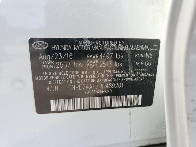 2017 HYUNDAI SONATA SE - 5NPE24AF7HH489201