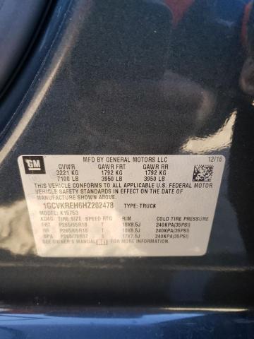 2017 CHEVROLET SILVERADO - 1GCVKREH6HZ202478
