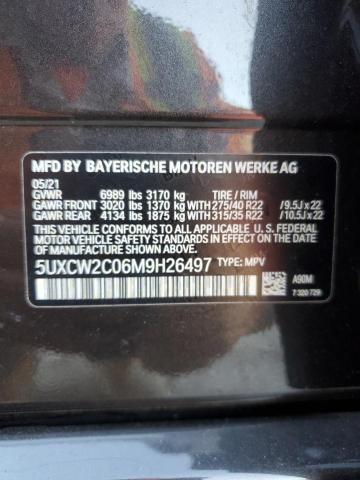 VIN 5UXCW2C06M9H26497 2021 BMW X7 no.13