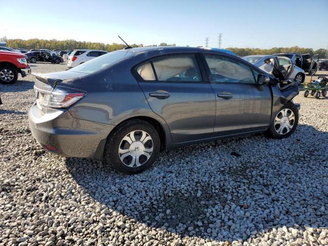 HONDA CIVIC HYBR 2013 gray  hybrid engine 19XFB4F2XDE003070 photo #4