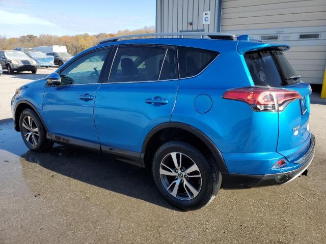 TOYOTA RAV4 XLE 2017 blue  gas 2T3RFREV8HW627308 photo #3