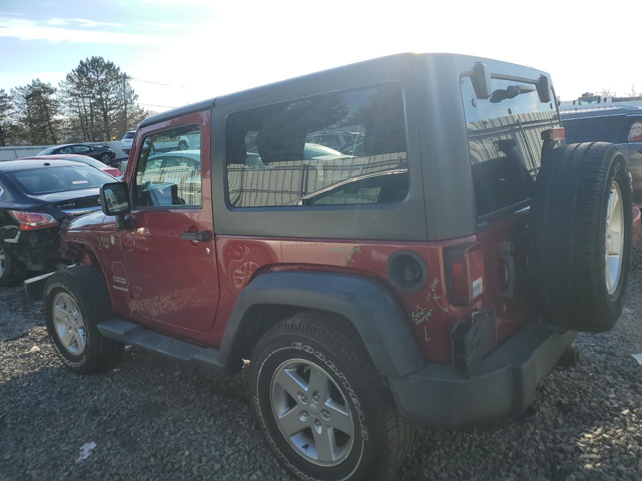 Lot #3030705091 2012 JEEP WRANGLER S