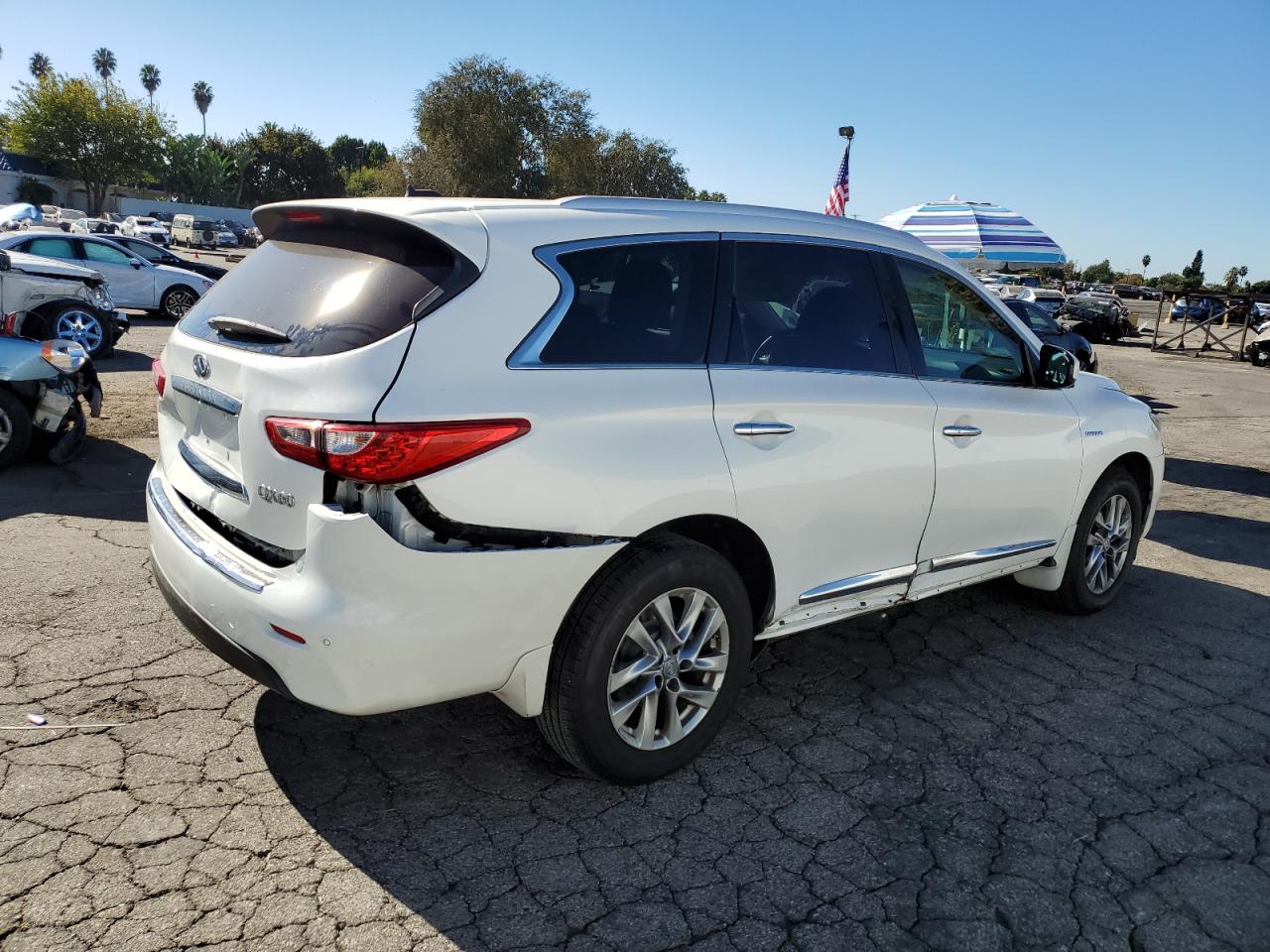 Lot #3025738347 2014 INFINITI QX60 HYBRI