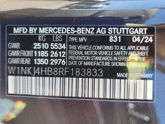 VIN W1NKJ4HB8RF183833 2024 MERCEDES-BENZ GLC-CLASS no.13