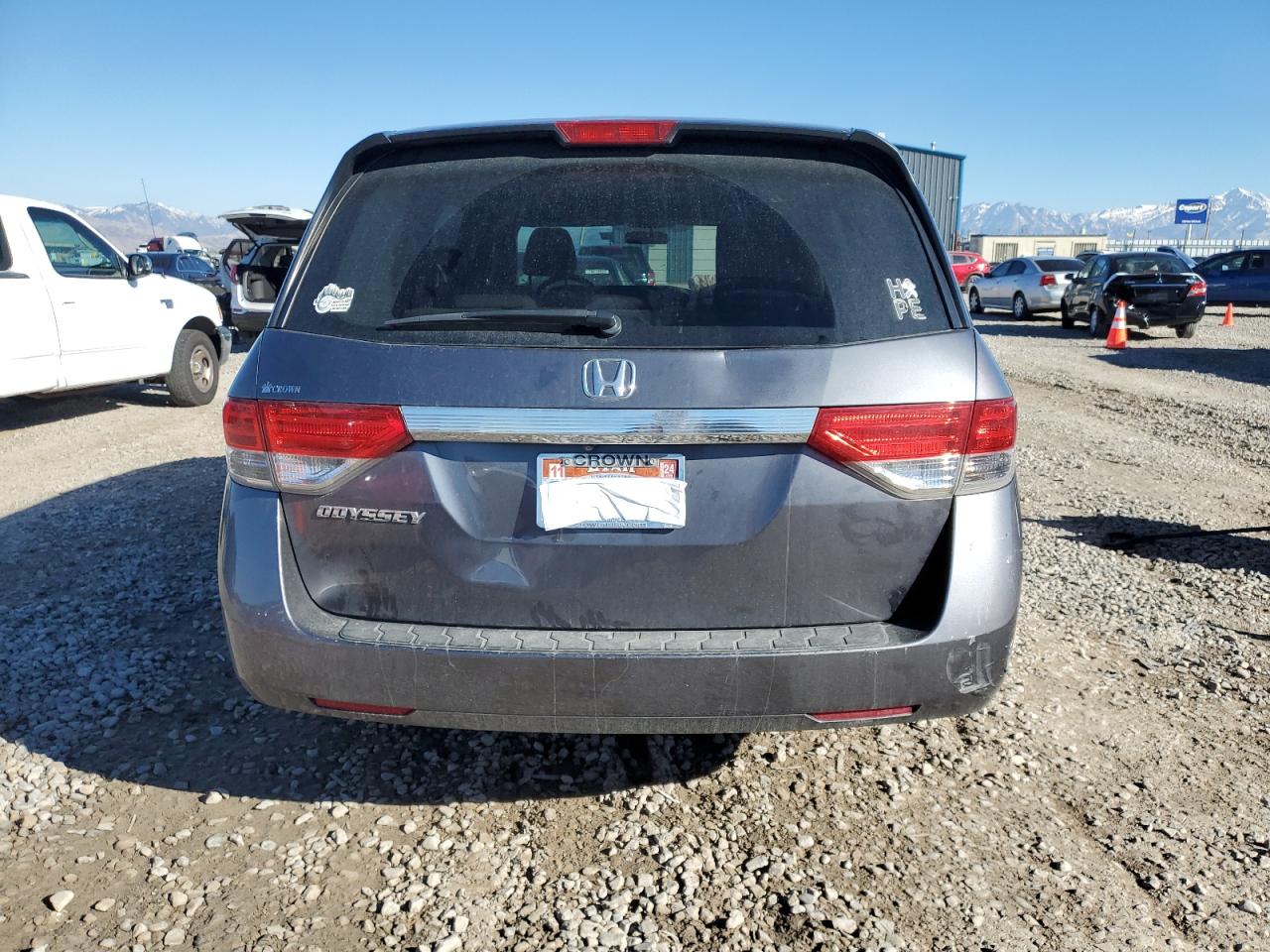 Lot #2972648955 2016 HONDA ODYSSEY EX