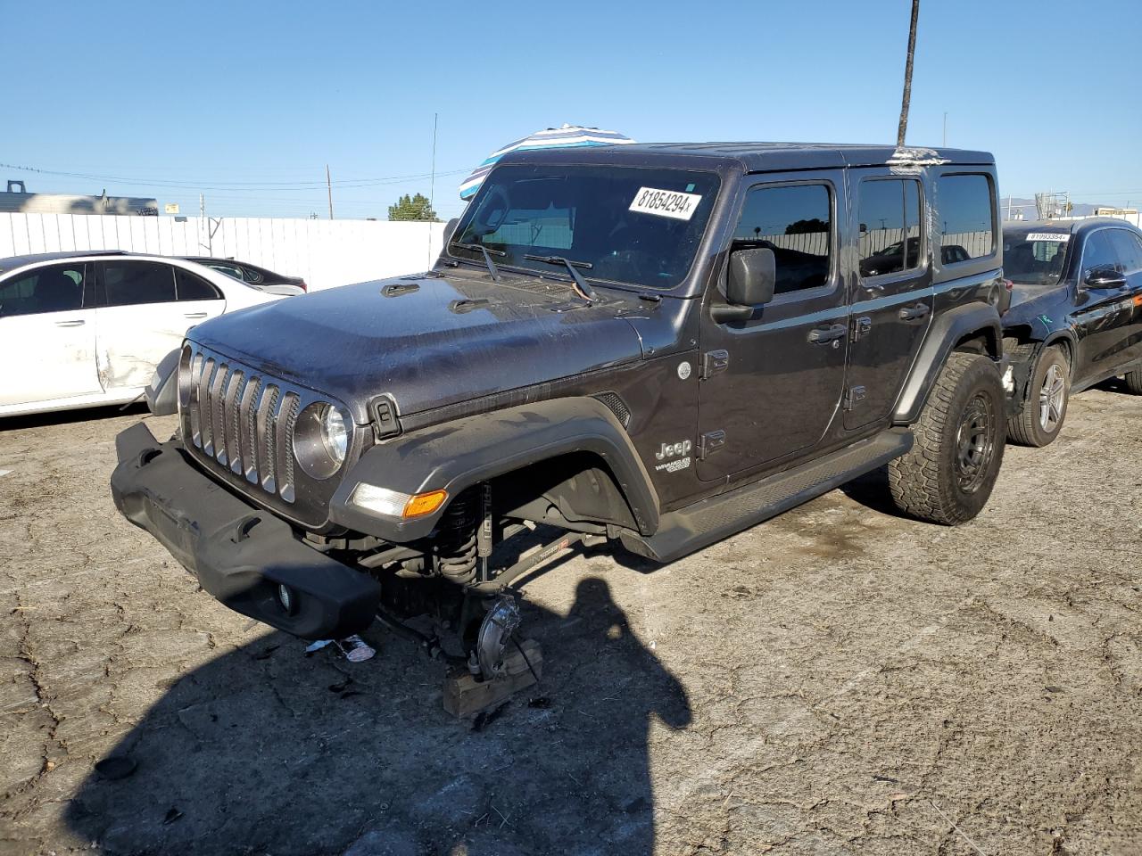  Salvage Jeep Wrangler