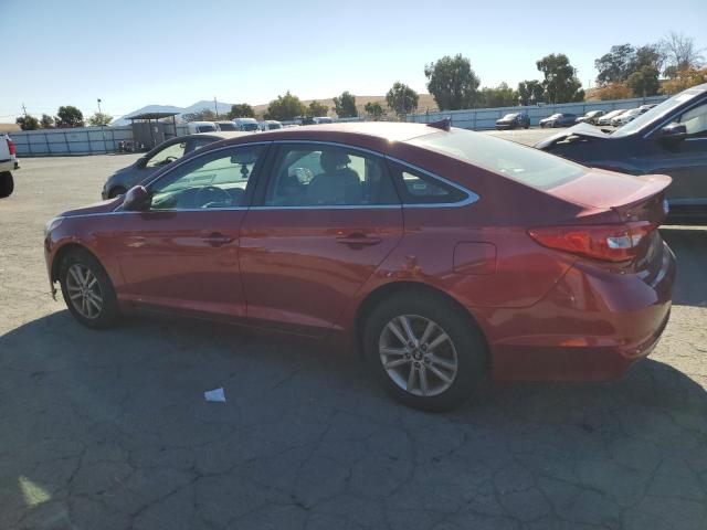 HYUNDAI SONATA SE 2016 burgundy  gas 5NPE24AF6GH261415 photo #3