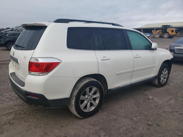 TOYOTA HIGHLANDER 2011 white  gas 5TDZK3EH0BS024445 photo #4