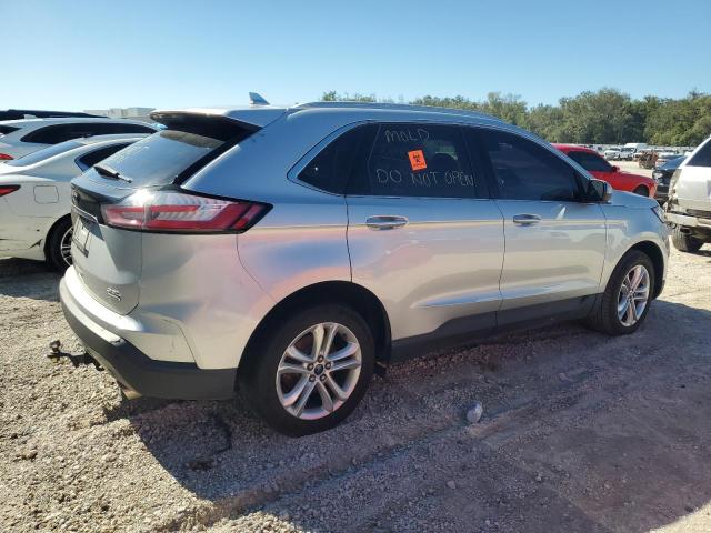 FORD EDGE SEL 2019 silver  gas 2FMPK3J99KBC32391 photo #4