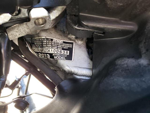 2013 HONDA GL1800 G JH2SC68G2DK100638