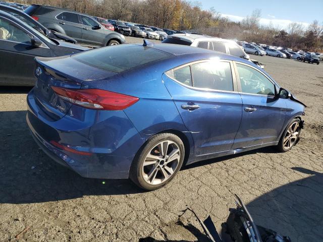 HYUNDAI ELANTRA SE 2017 blue sedan 4d gas 5NPD84LF4HH007355 photo #4