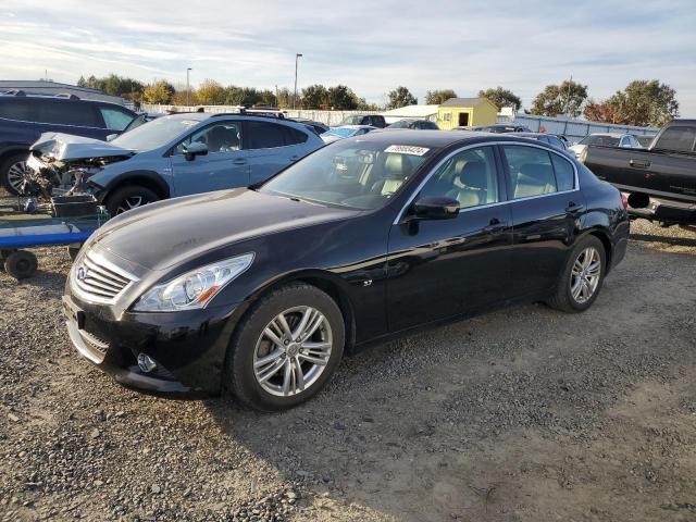 INFINITI Q40 2015 black  gas JN1CV6AP4FM500566 photo #1