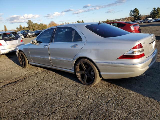 MERCEDES-BENZ S 55 AMG 2001 silver sedan 4d gas WDBNG73J11A197298 photo #3