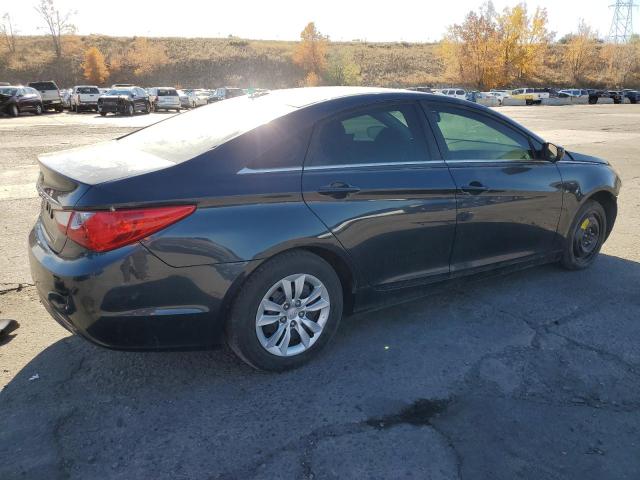 HYUNDAI SONATA GLS 2012 blue sedan 4d gas 5NPEB4AC8CH367185 photo #4