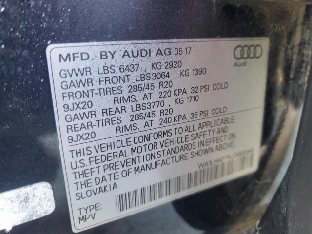 VIN WA1LHAF70JD000343 2018 AUDI Q7 no.14