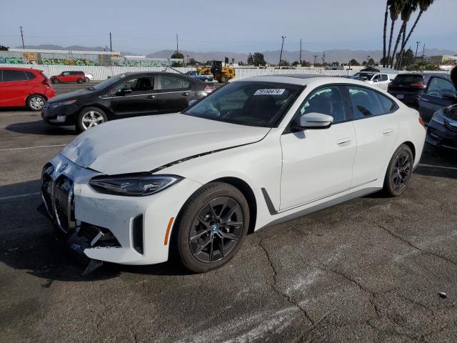 BMW I4 EDRIVE 2024 white  electric WBY43AW05RFT16248 photo #1