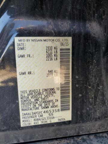 2015 NISSAN ALTIMA 2.5 - 1N4AL3AP1FC465358