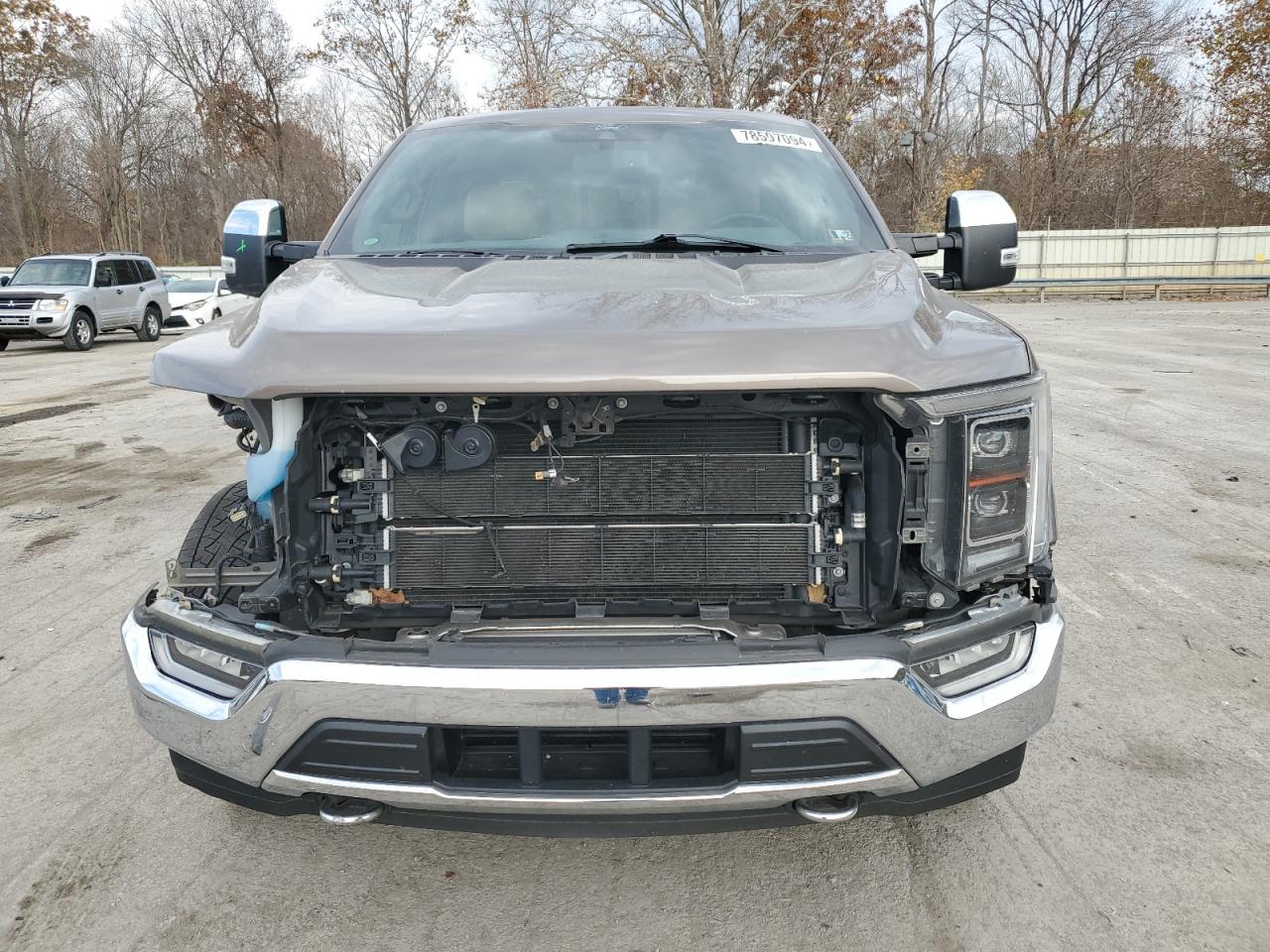 Lot #2996561748 2021 FORD F150 SUPER