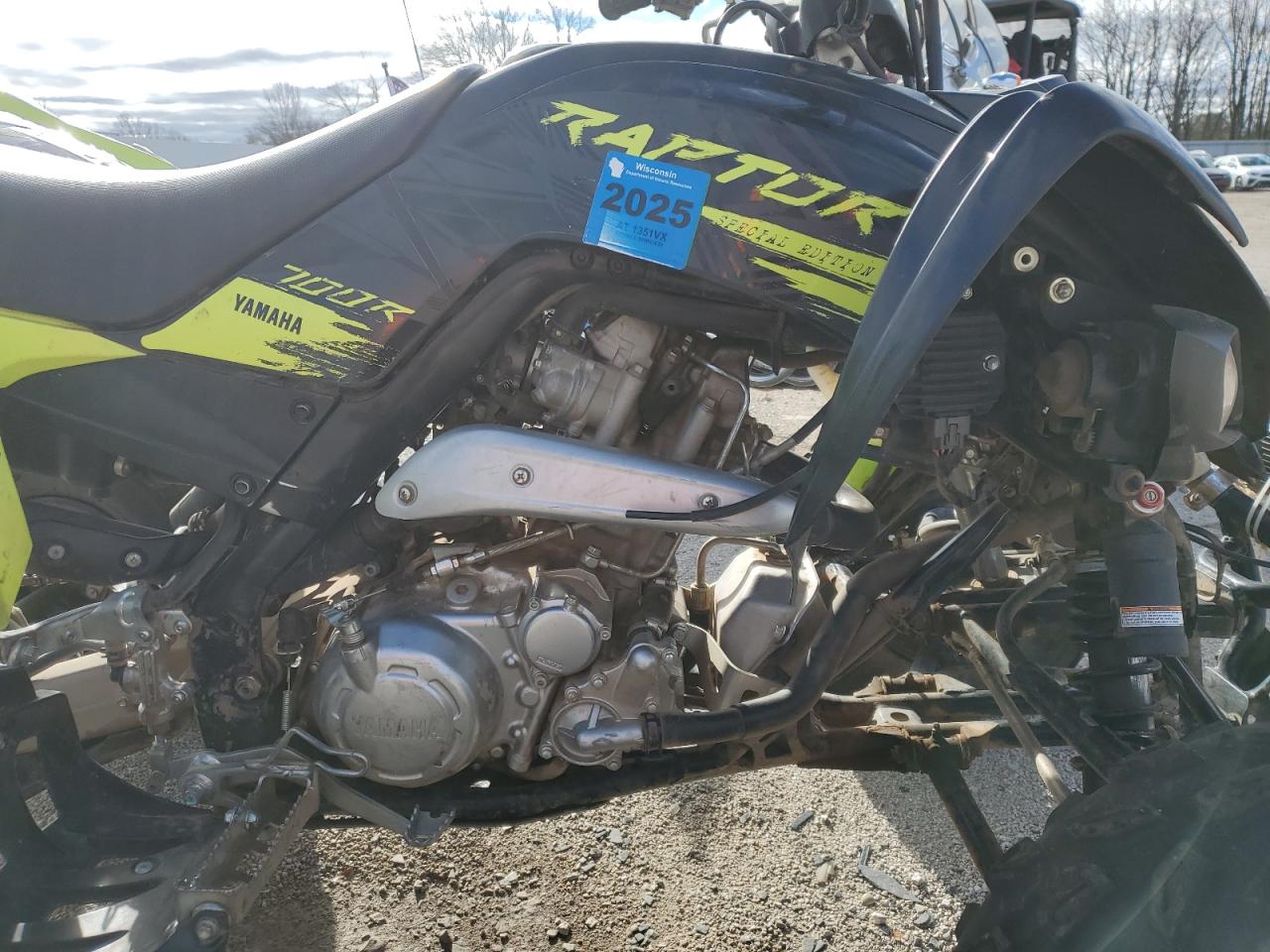 Lot #3023645967 2021 YAMAHA YFM700 R