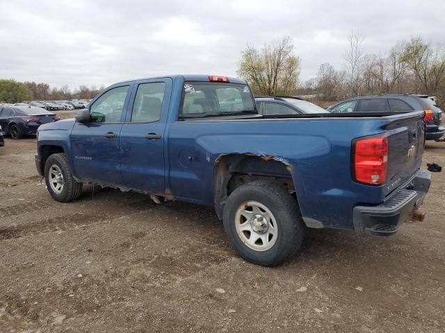 CHEVROLET SILVERADO 2015 blue 4dr ext gas 1GCRCPEH5FZ151748 photo #3