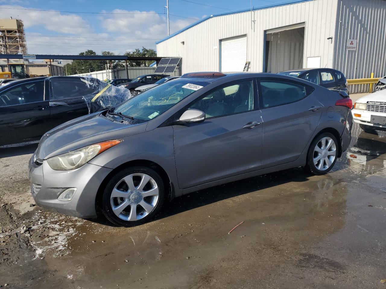 Lot #2972156151 2013 HYUNDAI ELANTRA GL