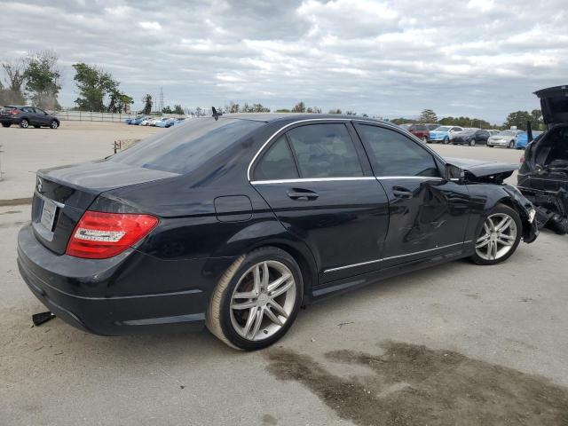 MERCEDES-BENZ C 250 2014 black  gas WDDGF4HB9ER315026 photo #4