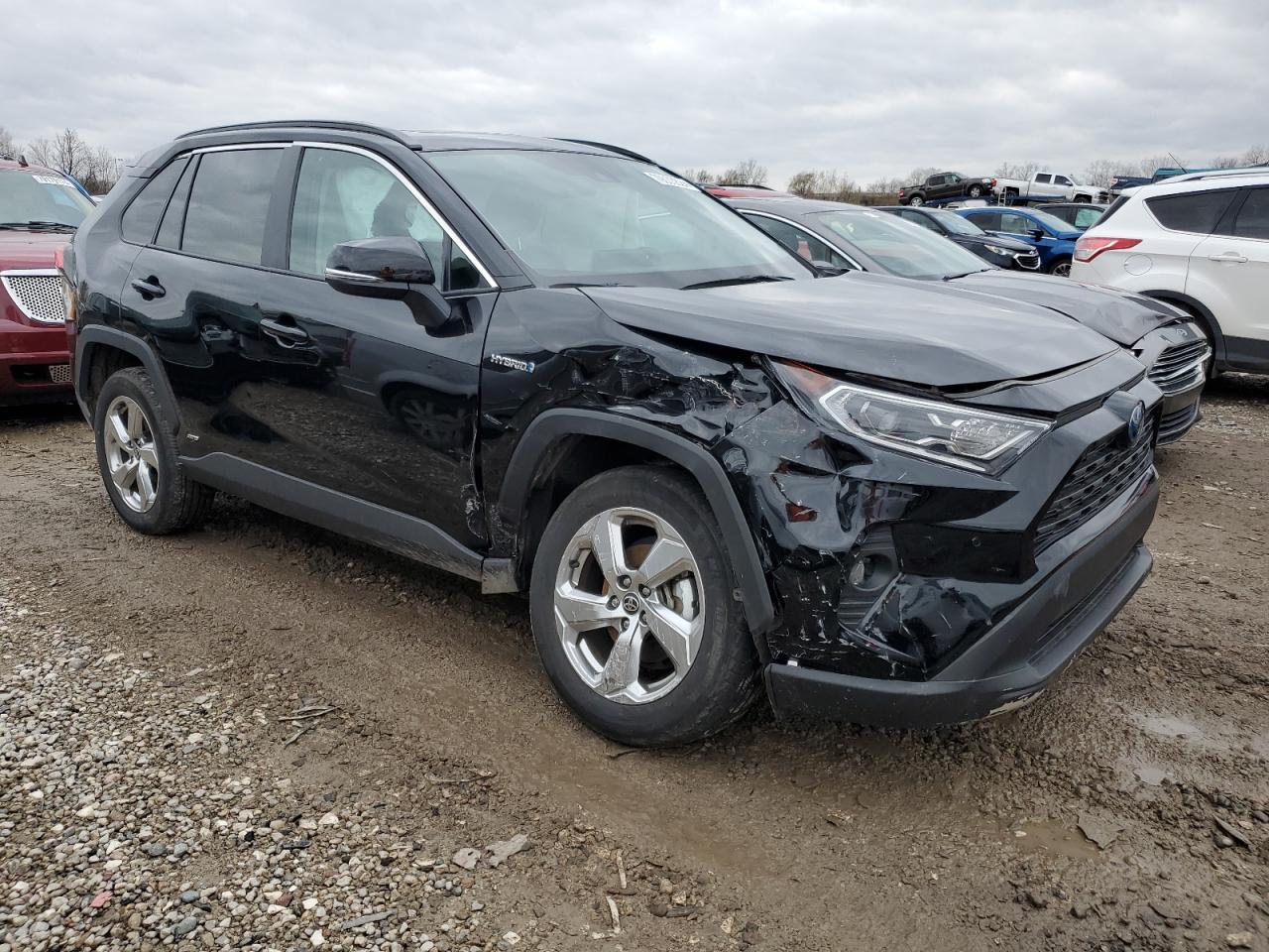 Lot #2988814652 2021 TOYOTA RAV4 XLE P