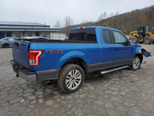 FORD F150 SUPER 2016 blue  gas 1FTEX1EP2GFA98971 photo #4