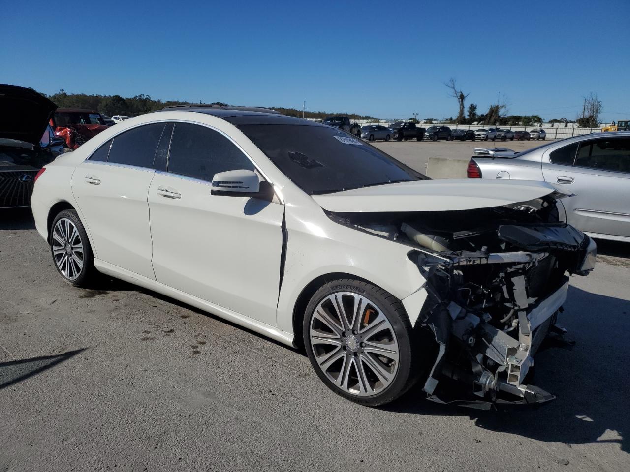 Lot #3008533963 2017 MERCEDES-BENZ CLA 250 4M