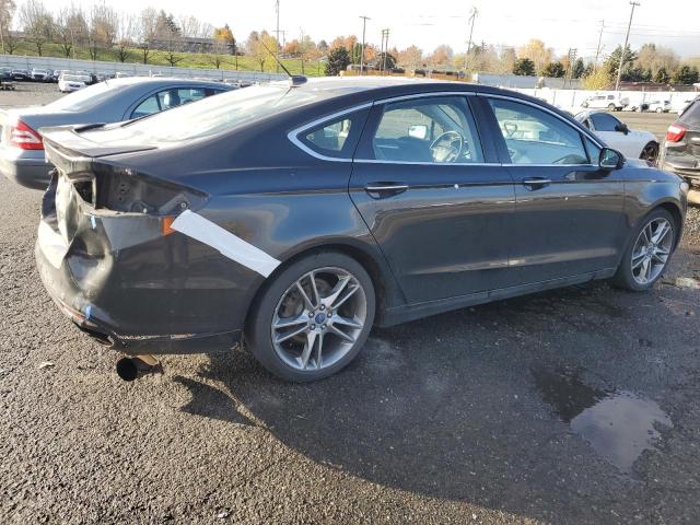 FORD FUSION TIT 2013 black sedan 4d gas 3FA6P0K90DR113783 photo #4