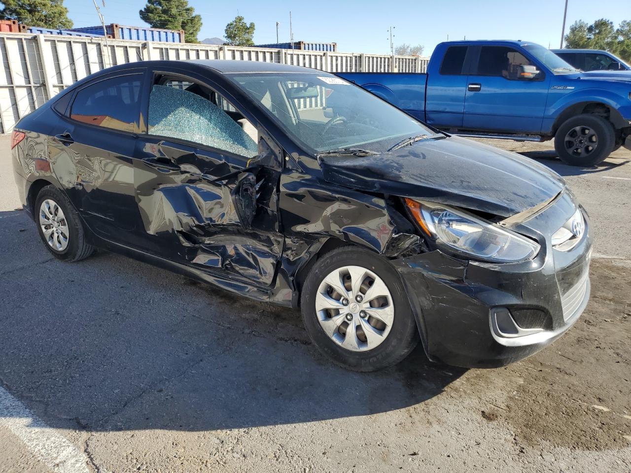 Lot #2996581545 2017 HYUNDAI ACCENT SE