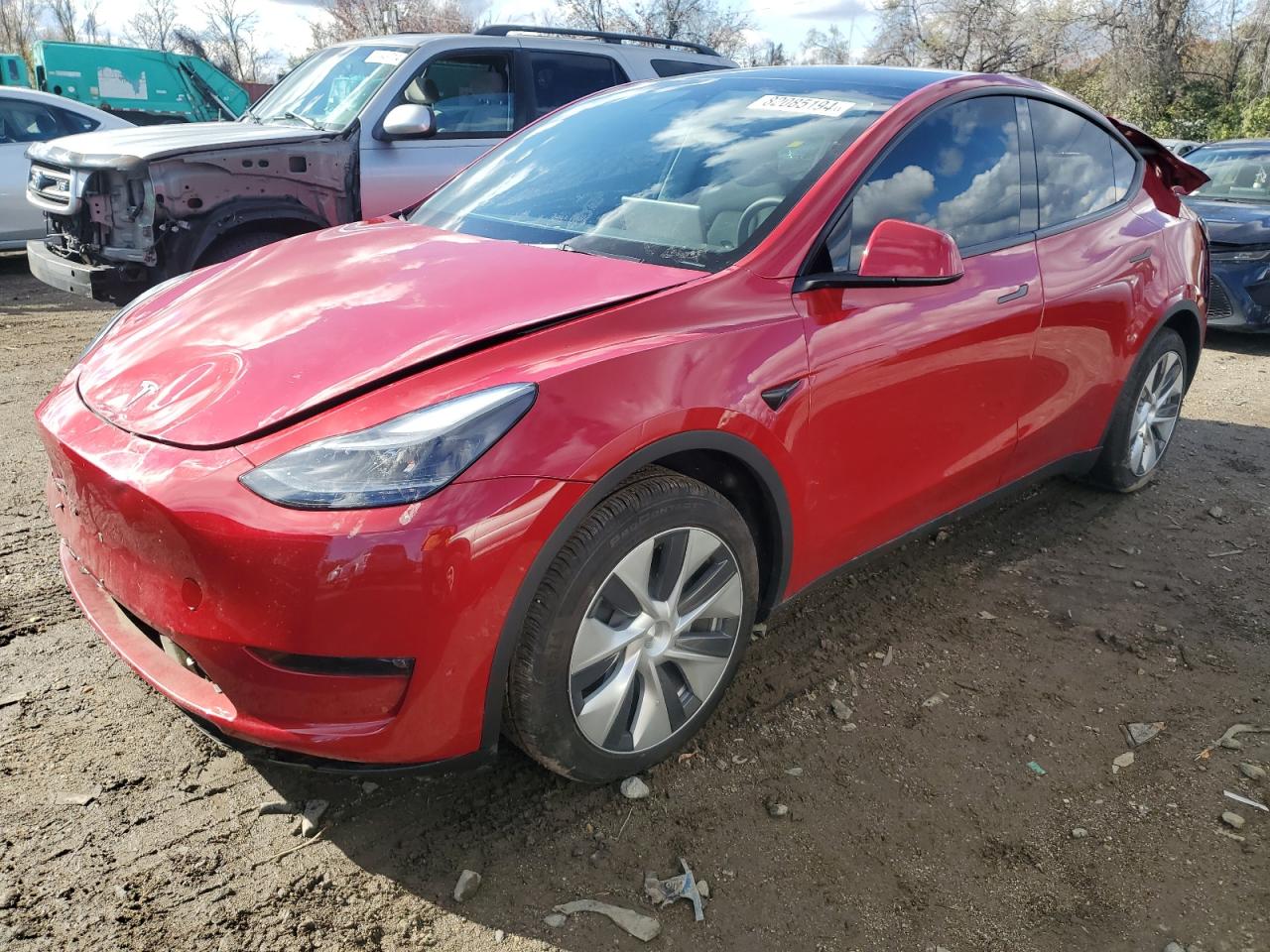 Lot #2994240870 2023 TESLA MODEL Y