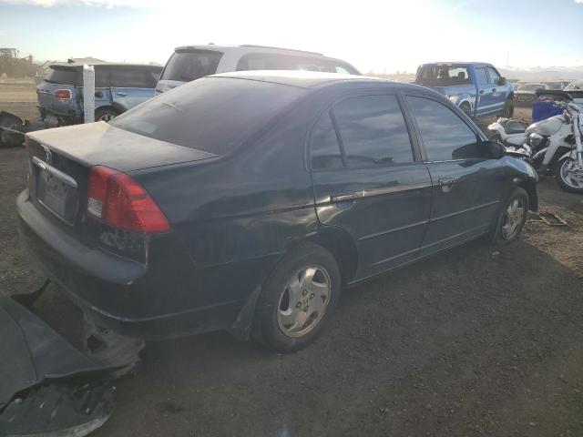 HONDA CIVIC LX 2003 black  gas 1HGES155X3L028175 photo #4