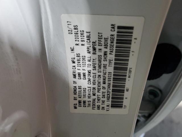 2017 HONDA ACCORD LX - 1HGCR2F34HA169039