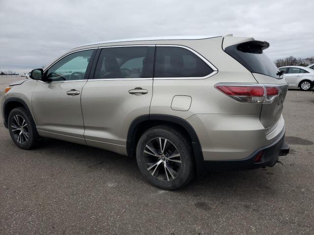 2016 TOYOTA HIGHLANDER - 5TDJKRFH9GS262283