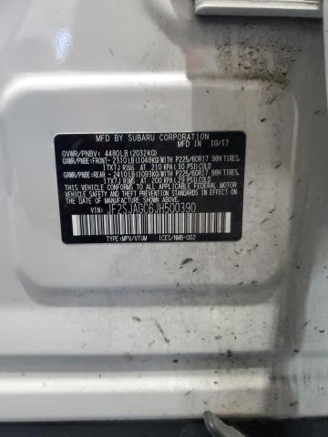 2018 SUBARU FOREST 2.5 JF2SJAGC6JH500390