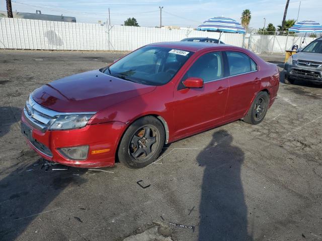 FORD FUSION SE 2010 red  gas 3FAHP0HA4AR419598 photo #1