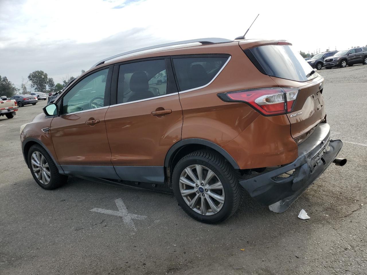 Lot #3030706094 2017 FORD ESCAPE TIT