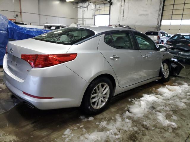 KIA OPTIMA LX 2013 silver  gas KNAGM4A71D5370434 photo #4