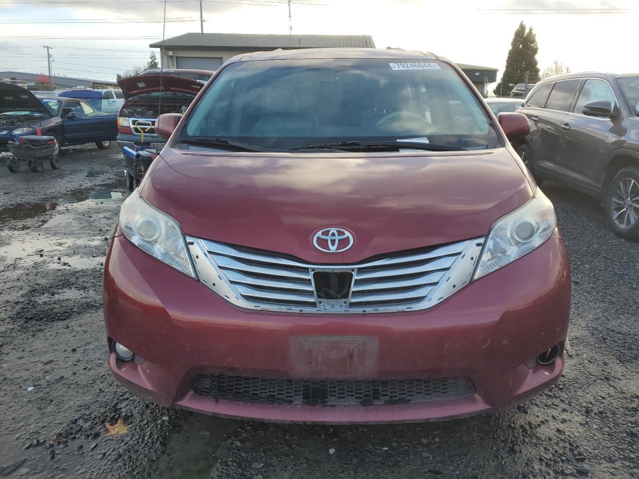 Lot #2992093139 2012 TOYOTA SIENNA XLE