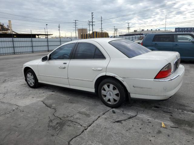 LINCOLN LS 2004 white sedan 4d gas 1LNHM86S14Y670559 photo #3