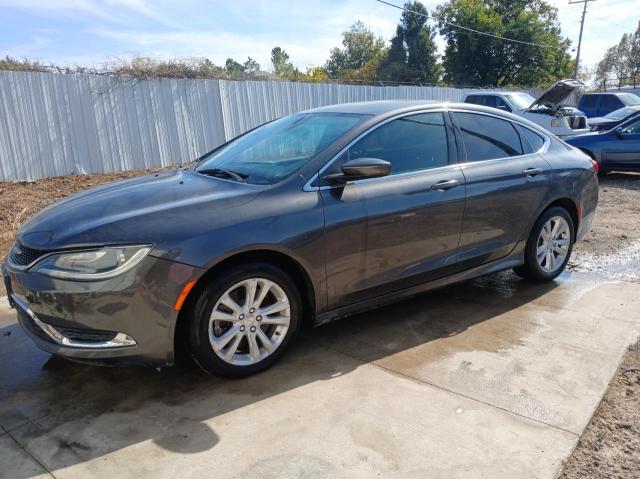 CHRYSLER 200 LIMITE 2016 gray sedan 4d flexible fuel 1C3CCCAG2GN101351 photo #3