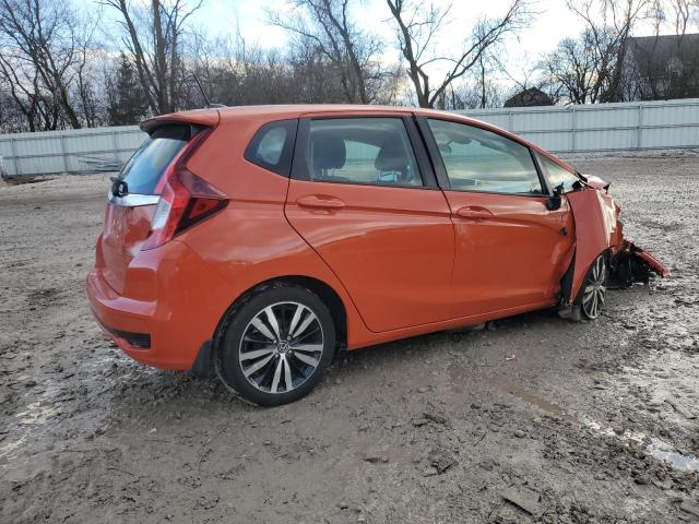 HONDA FIT EX 2020 orange  gas 3HGGK5H81LM709233 photo #4