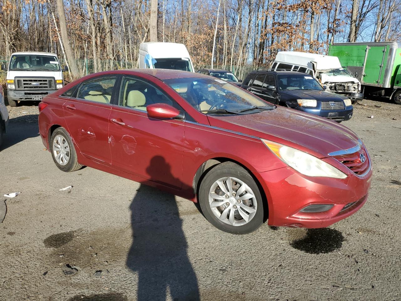 Lot #2998391502 2011 HYUNDAI SONATA GLS