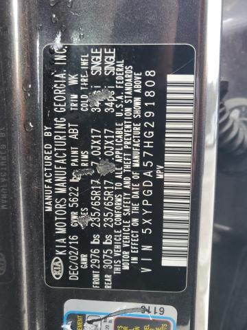 2017 KIA SORENTO LX - 5XYPGDA57HG291808