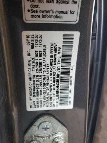 5J6RE4H43BL001761 2011 HONDA CRV